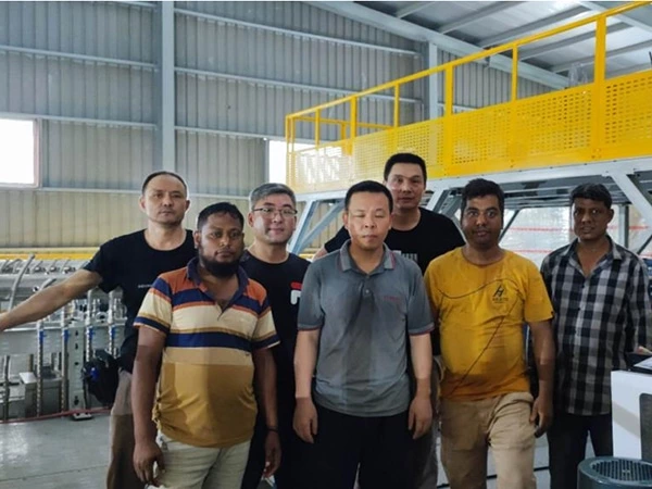 MYBALL迈博最新SSMS生产线开始在客户车间安装